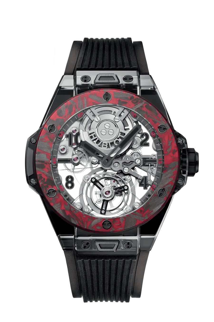 Hublot Big Bang Tourbillon Automatic Black Sapphire Las Vegas Boutique, 45mm, Ref# 419.JBV.0113.RT.LVB23