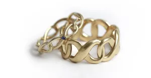 Infinity- his and hers promise rings