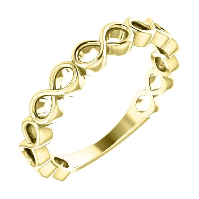 Infinity Stack Ring