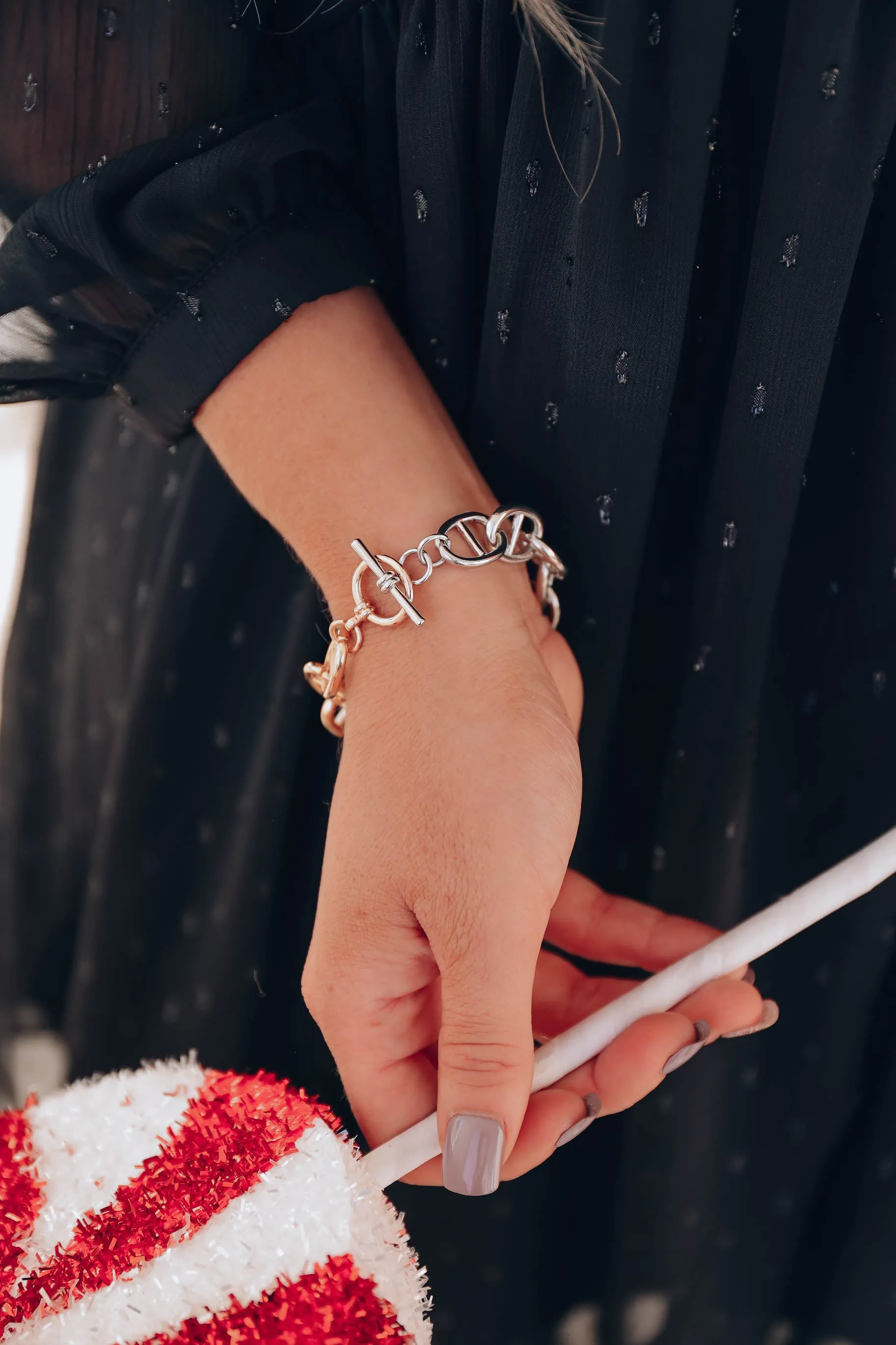 Infinity Two Tone Bracelet - Gold/Silver