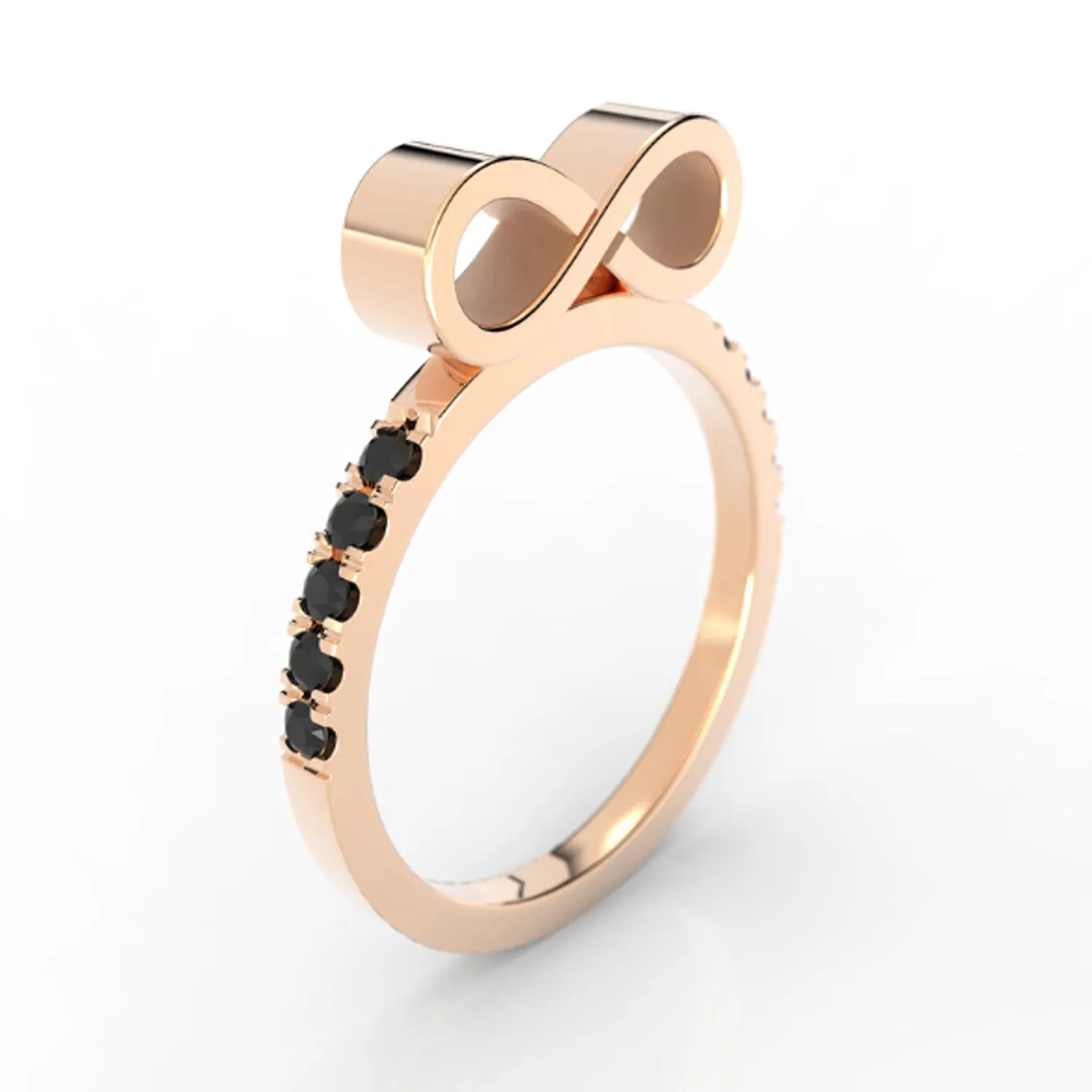 INFINITY w/ pavé - SLICE RING