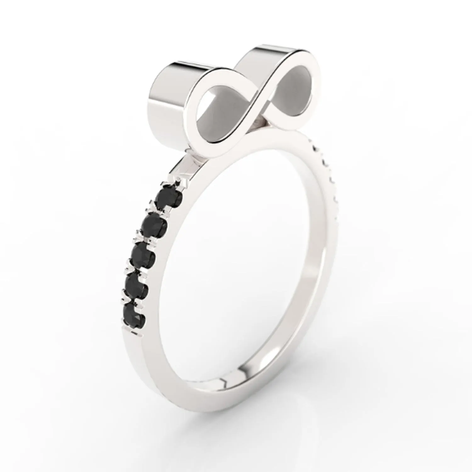 INFINITY w/ pavé - SLICE RING