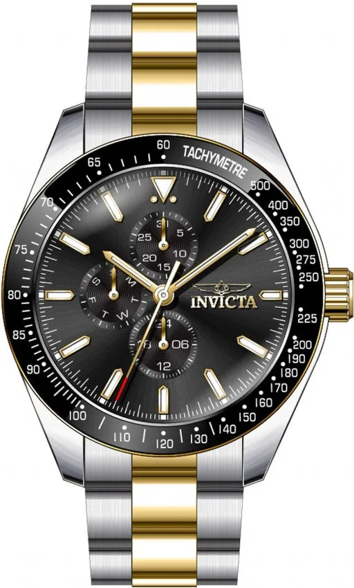Invicta Aviator Analog Black Dial Men's Watch - 38969