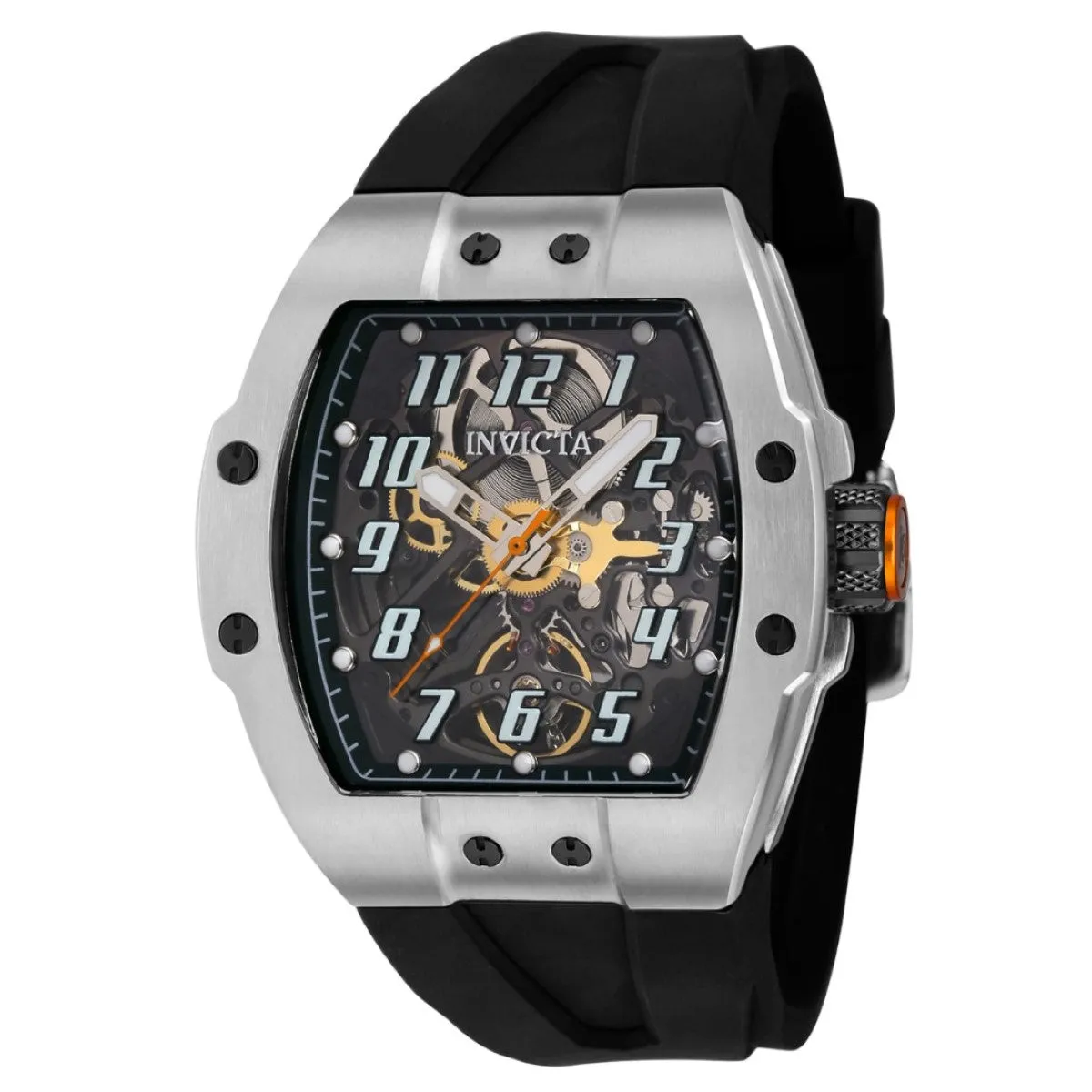 Invicta Jm Correa Analog Black & Transparent Dial Men'S Watch - 43511