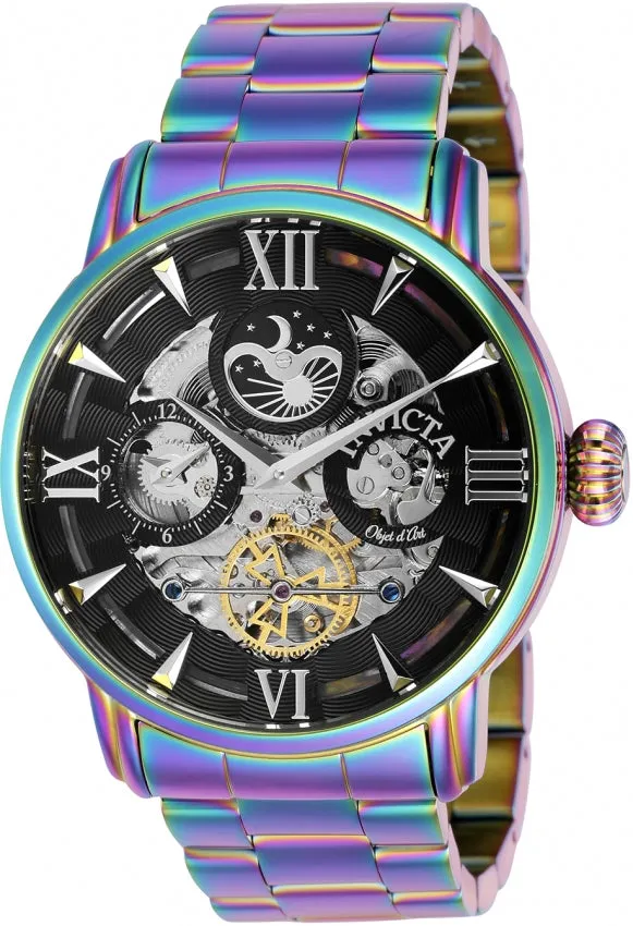 Invicta Objet D Art Stainless Steel Analog Watch for Men - 40990