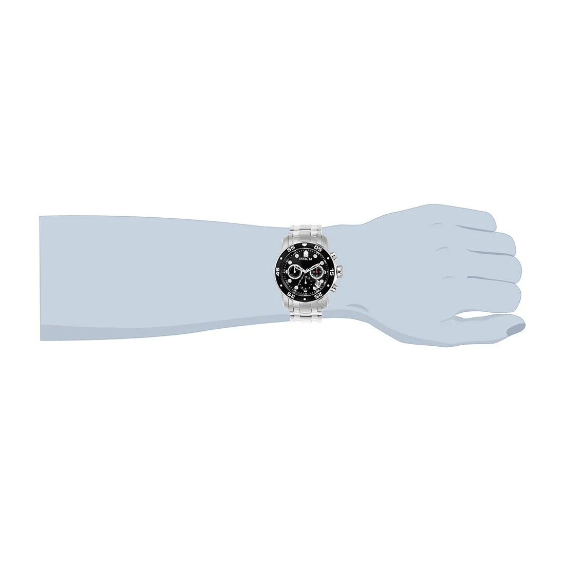 Invicta Pro Diver - Scuba Analog Black Dial Men'S Watch-0069