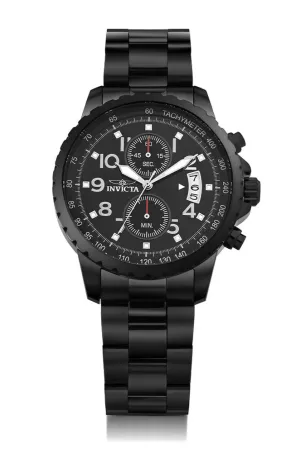 Invicta Specialty Chronograph Black Dial Watch For Men's- 13787