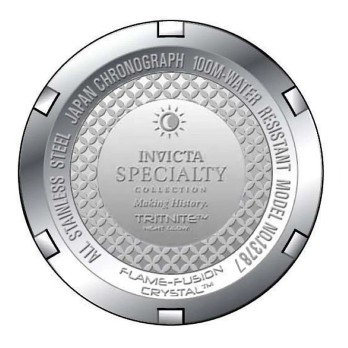 Invicta Specialty Chronograph Black Dial Watch For Men's- 13787