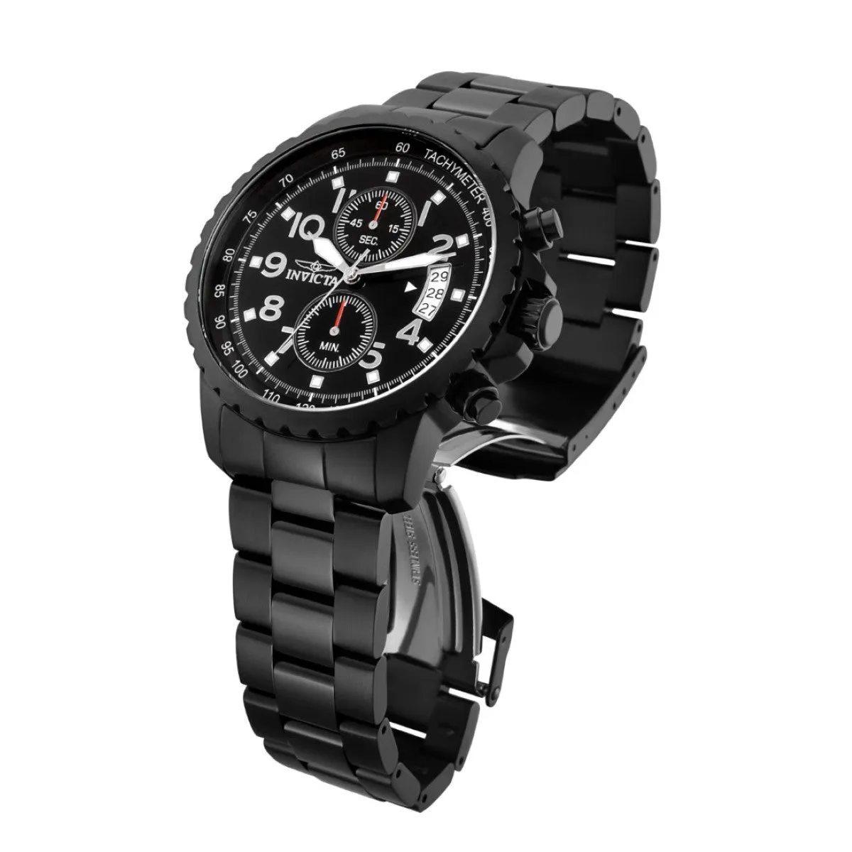 Invicta Specialty Chronograph Black Dial Watch For Men's- 13787