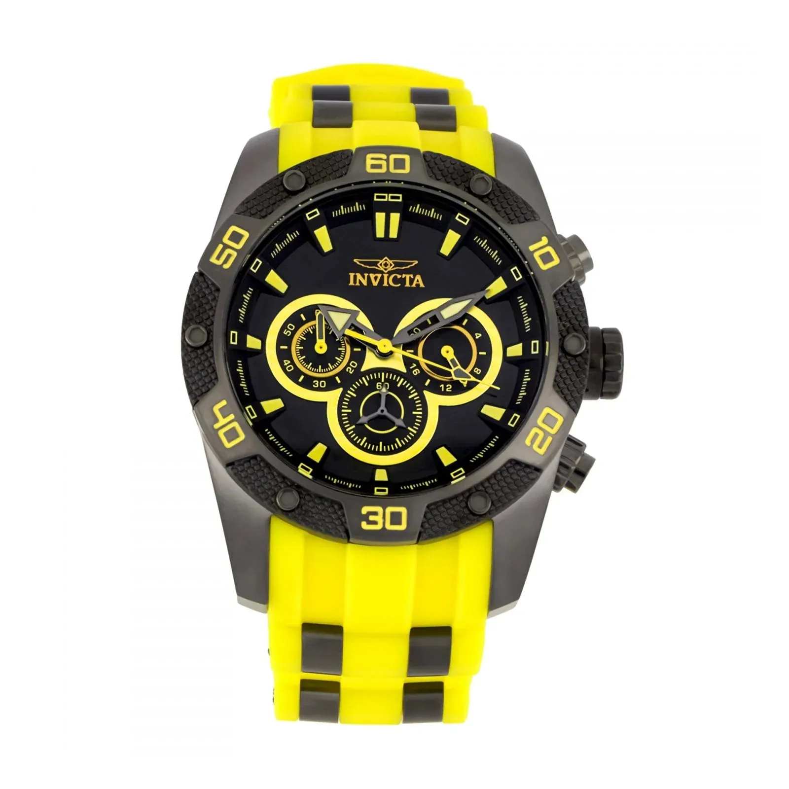 Invicta Speedway Chronograph Black Dial, Band Color Multicolor Watch For Men's - 40057