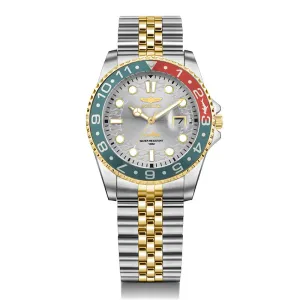 Invicta Stainless Steel Pro Diver Analog Silver Dial Watch for Men - 40010