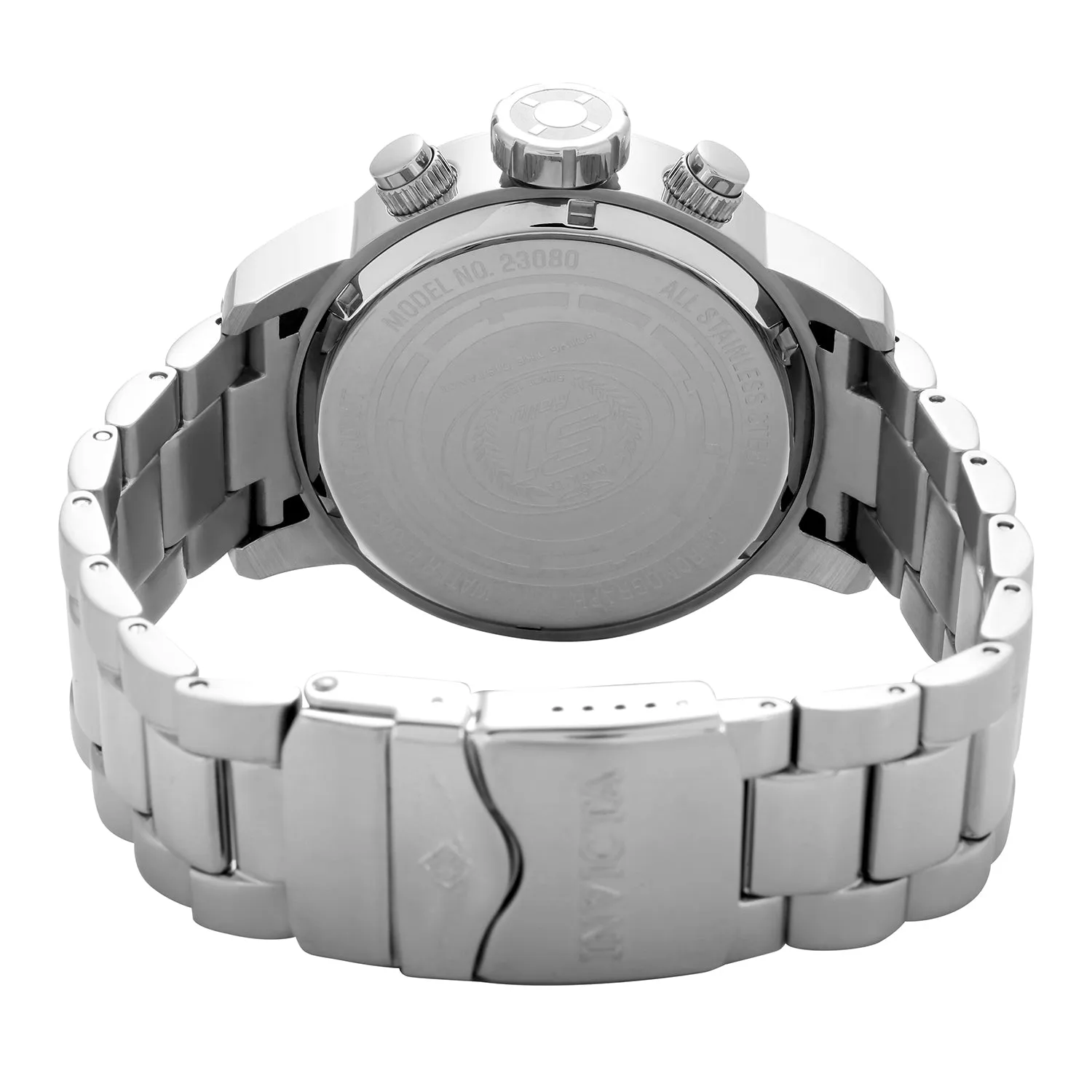 Invicta Stainless Steel S1 Rally Analog Blue Dial, Band Color Silver Men's Watch-23080