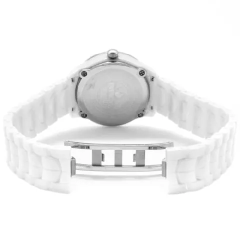 Invicta Women's 0726 Ceramics Automatic Date Blue Dial Stainless Steel Watch