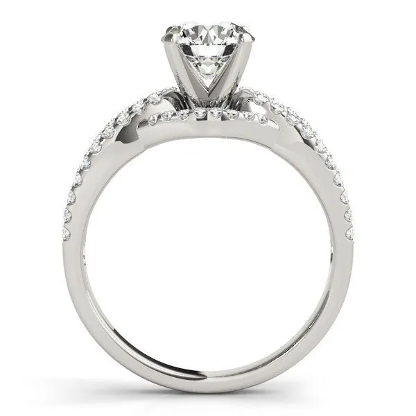Irving Round Twist Engagement Ring