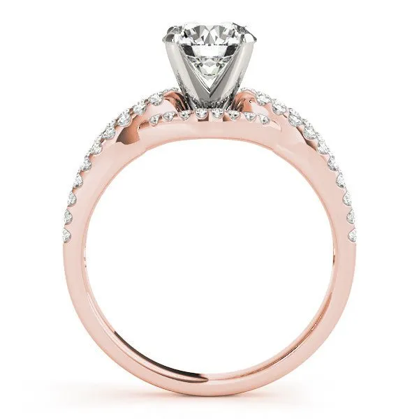 Irving Round Twist Engagement Ring