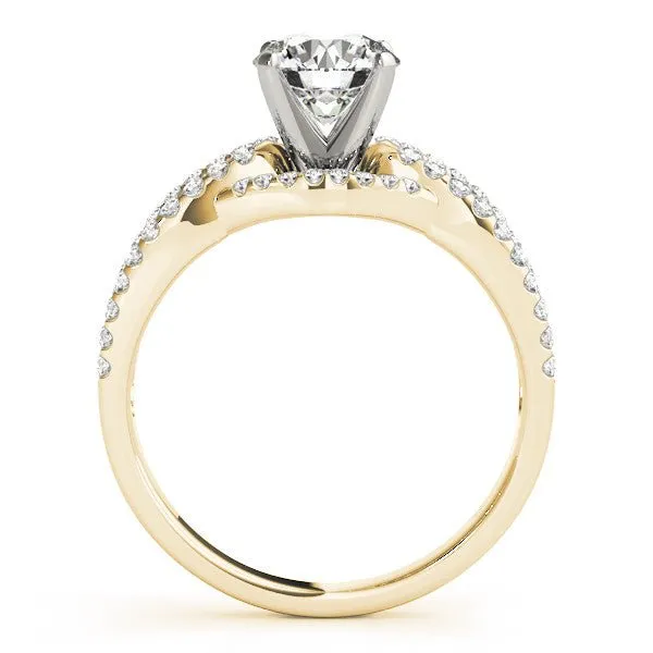Irving Round Twist Engagement Ring