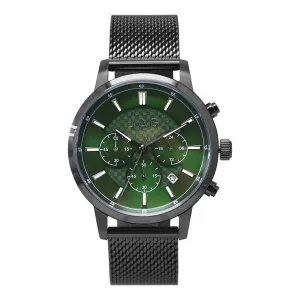 JAG Byron Green Dial With Black Band Gents Watch J2883A