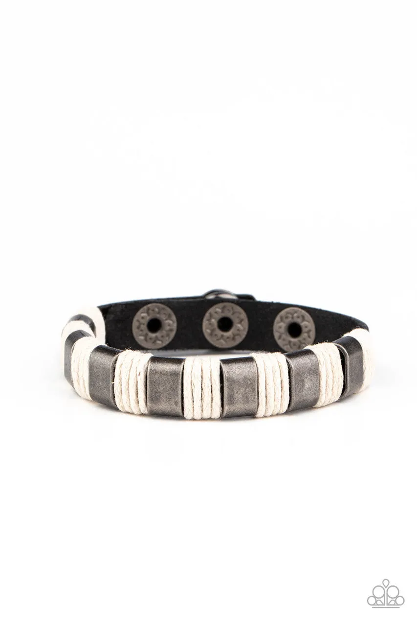 Just Ride Black Paparazzi Bracelet