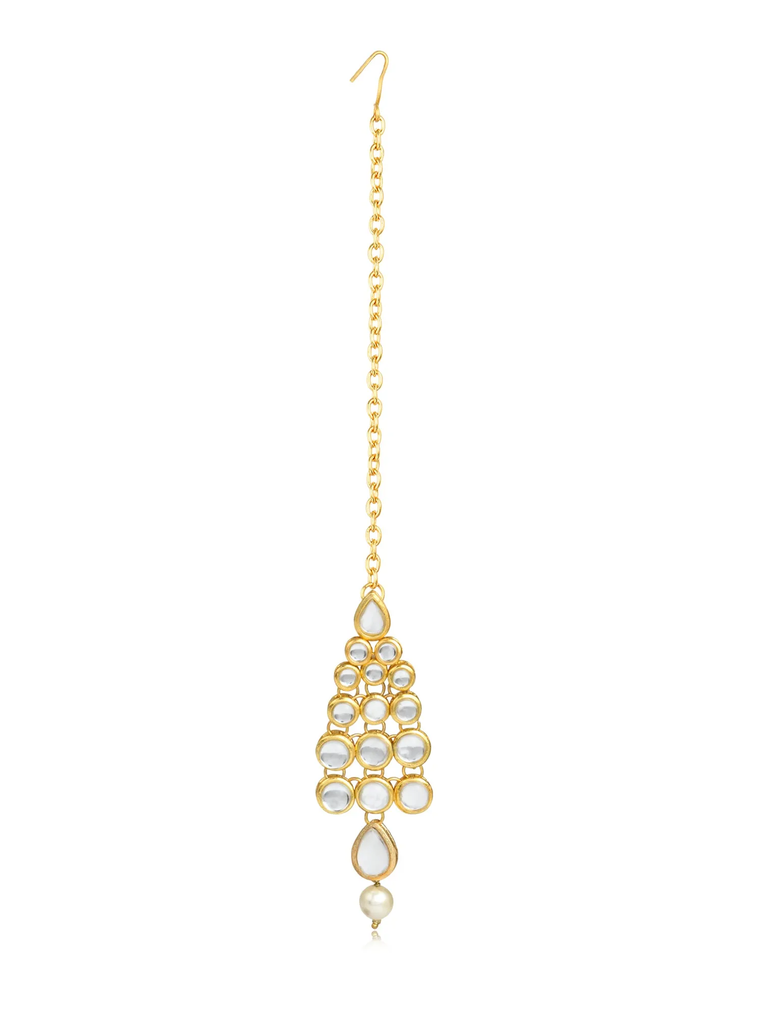 Karatcart Bridal Choker Kundan Necklace set for women