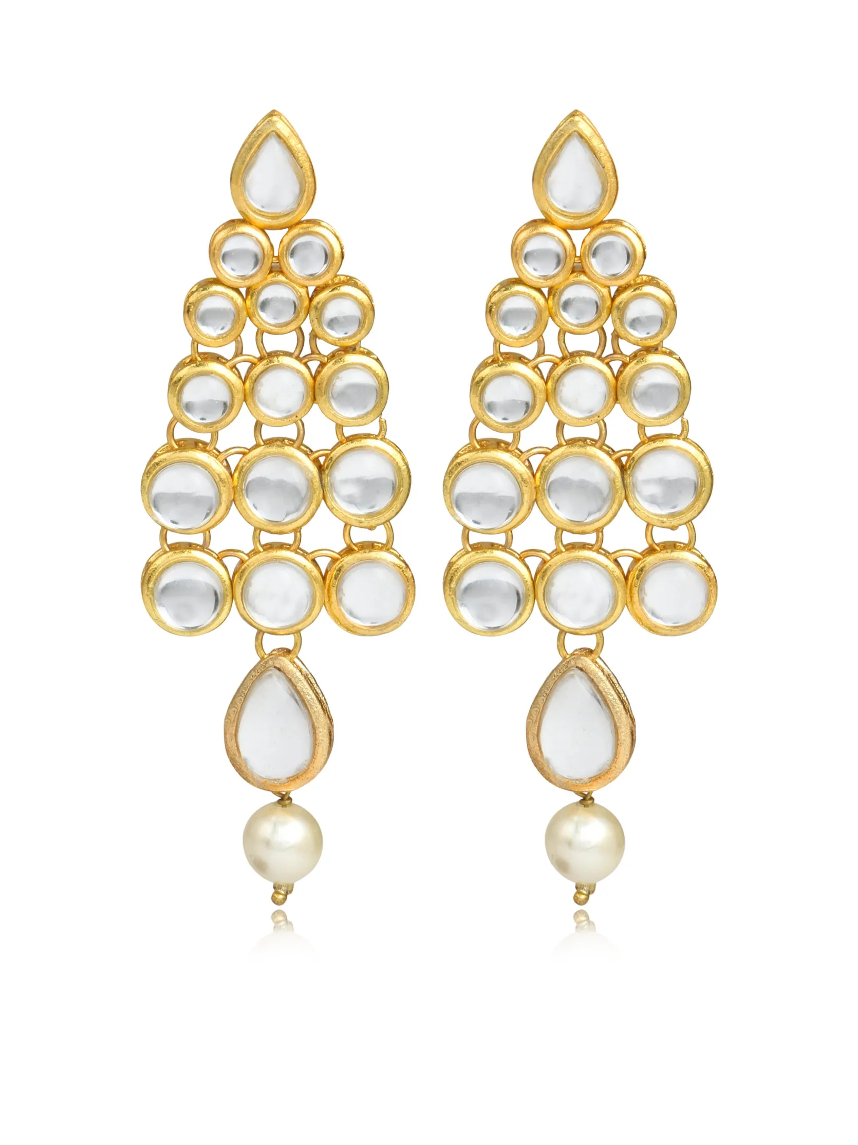 Karatcart Bridal Choker Kundan Necklace set for women