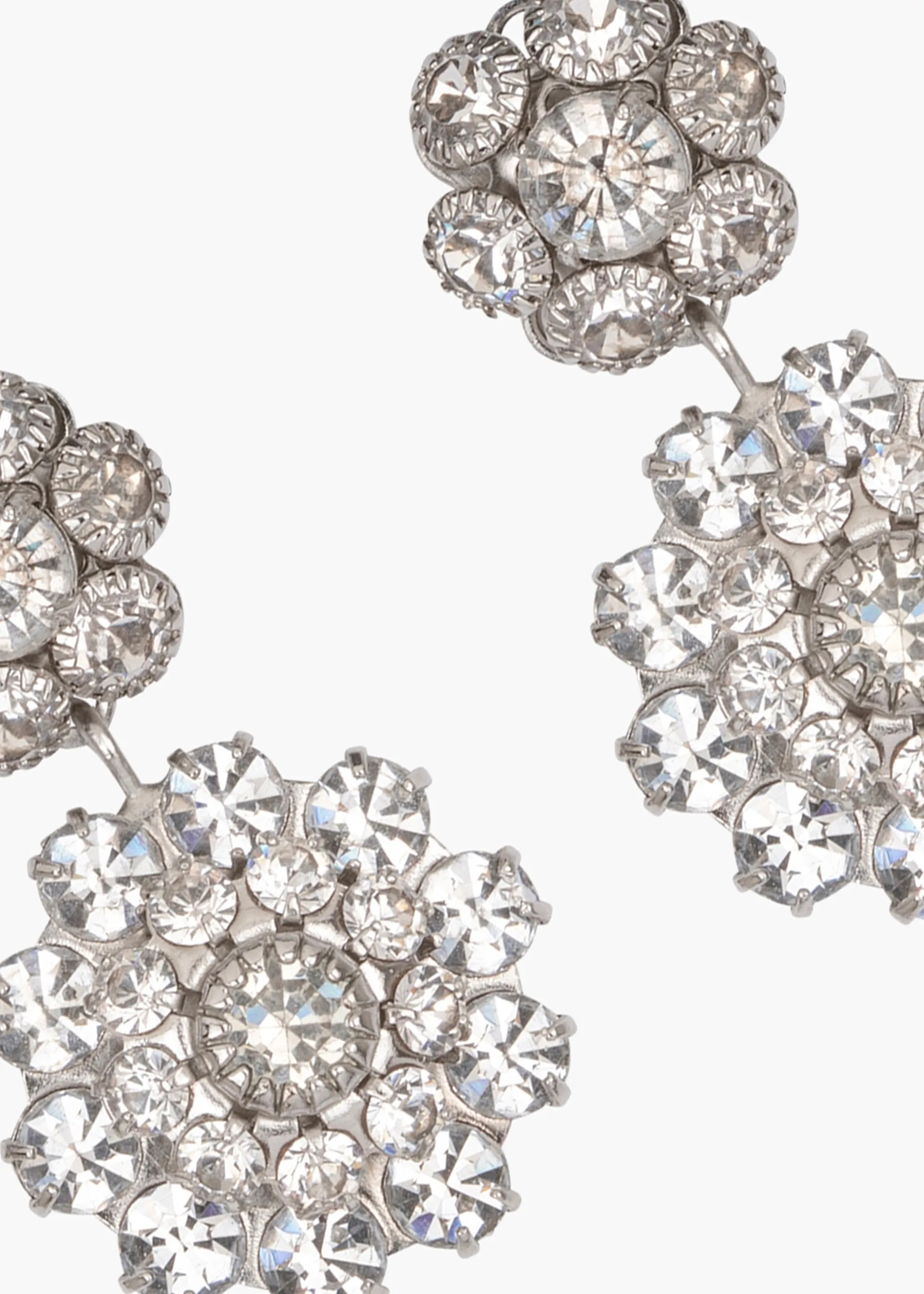 Karina Earrings -- Crystal