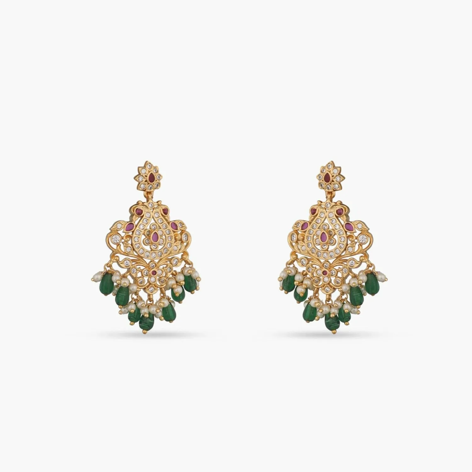 Kaustav Antique Pendant Set