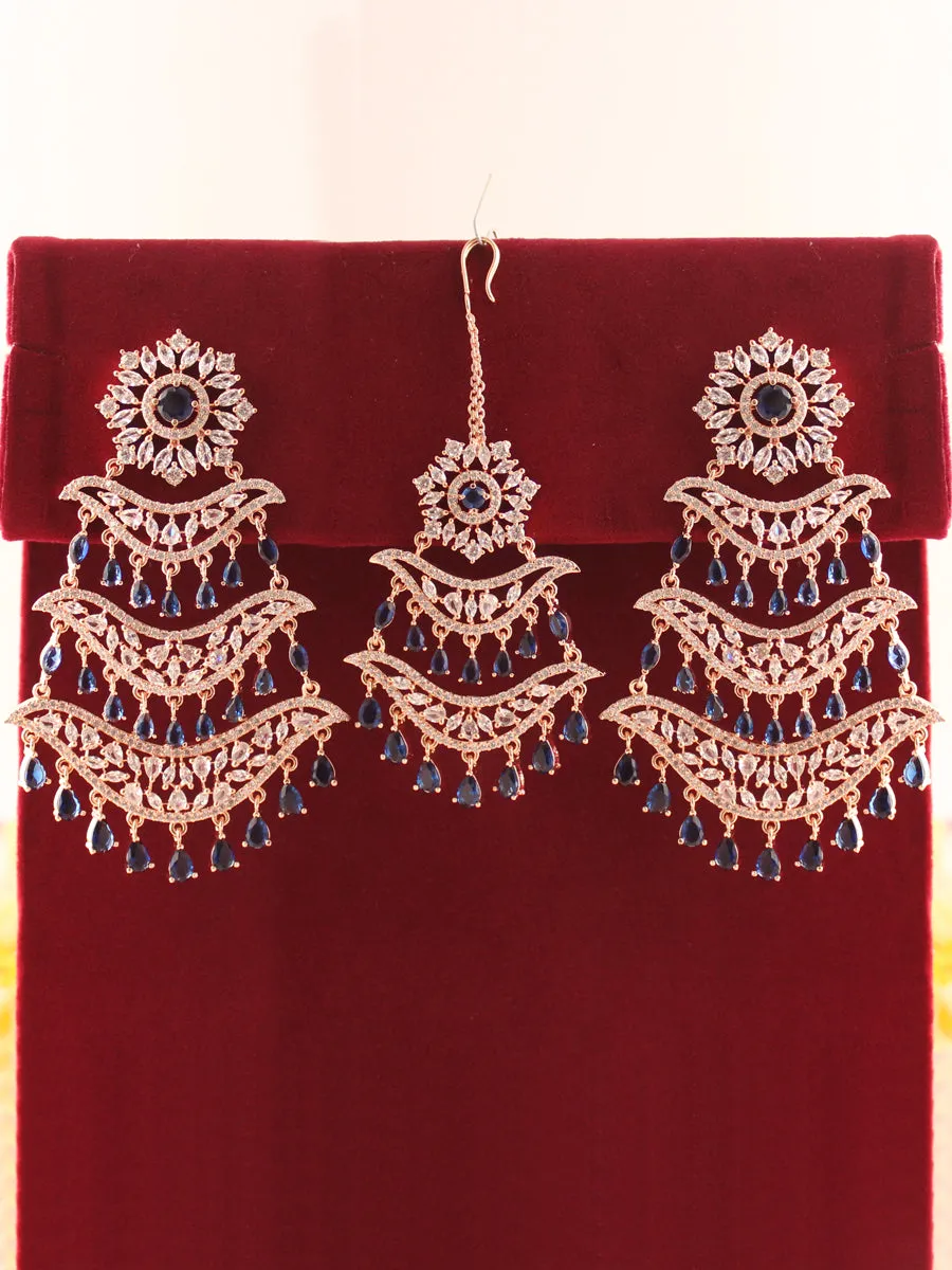 Kayra Earrings & Tikka Set