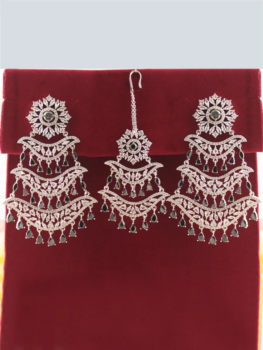 Kayra Earrings & Tikka Set