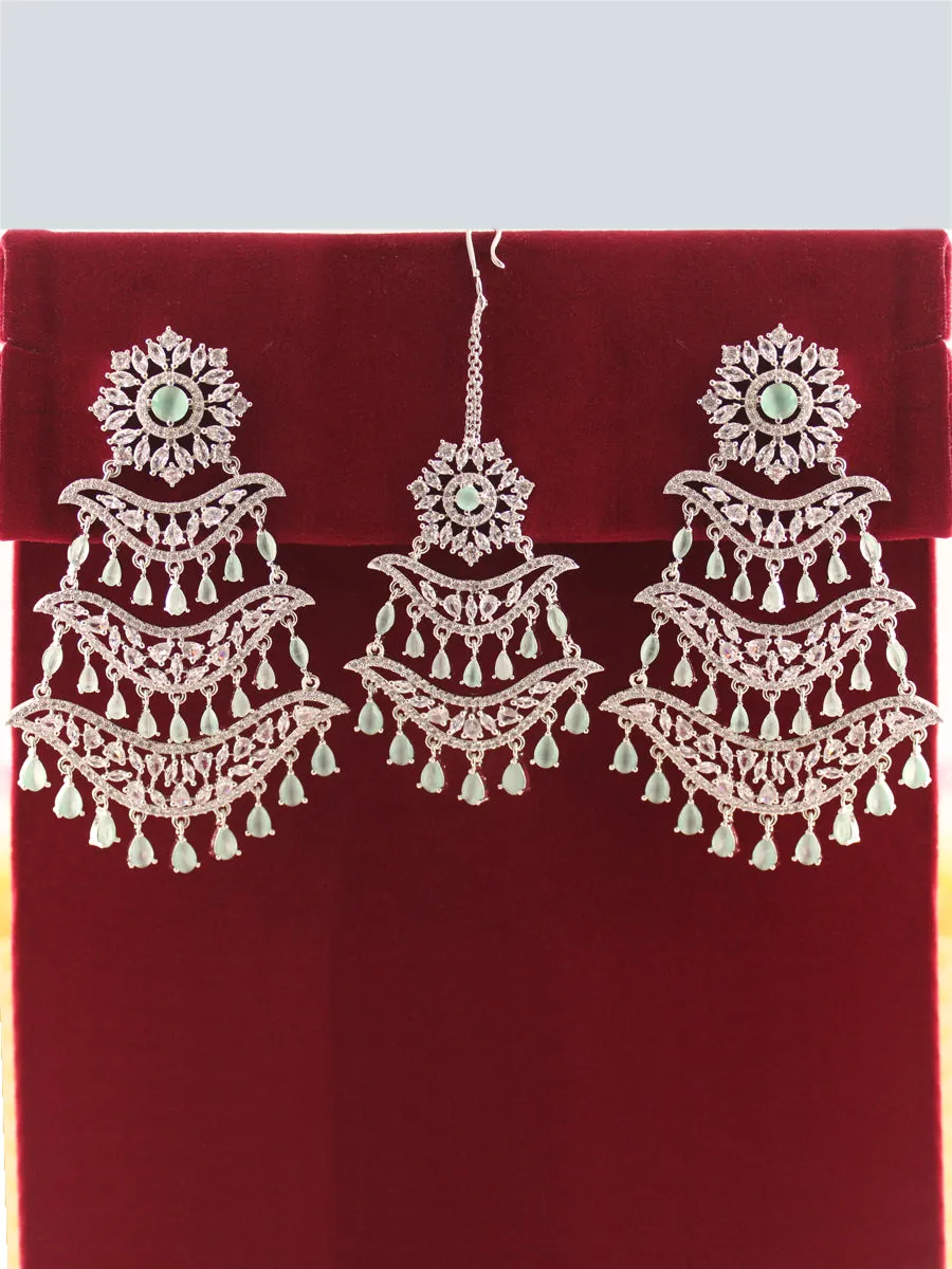 Kayra Earrings & Tikka Set