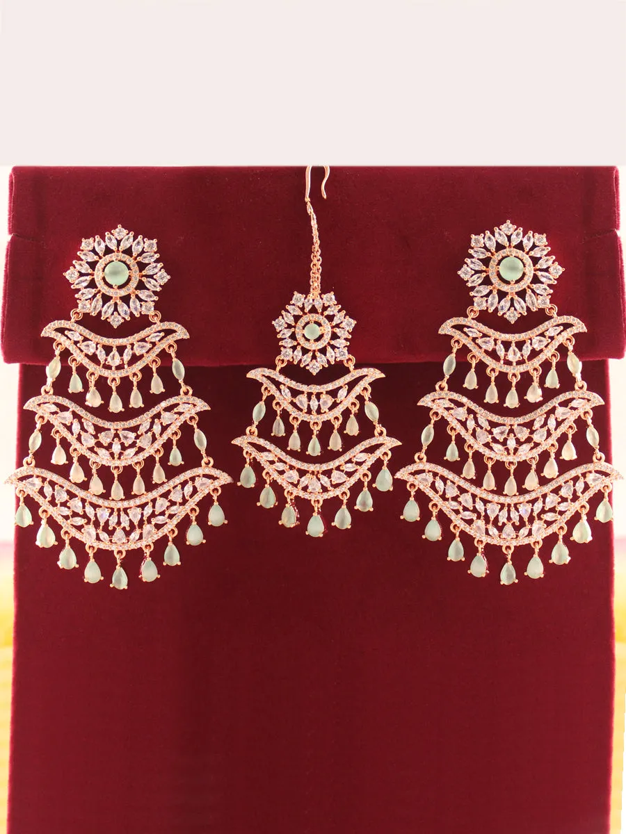 Kayra Earrings & Tikka Set