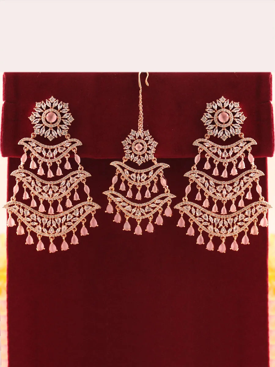 Kayra Earrings & Tikka Set