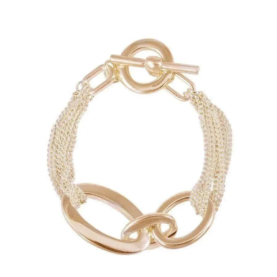 Khaleesi Metal Tribal T-bar Bracelet