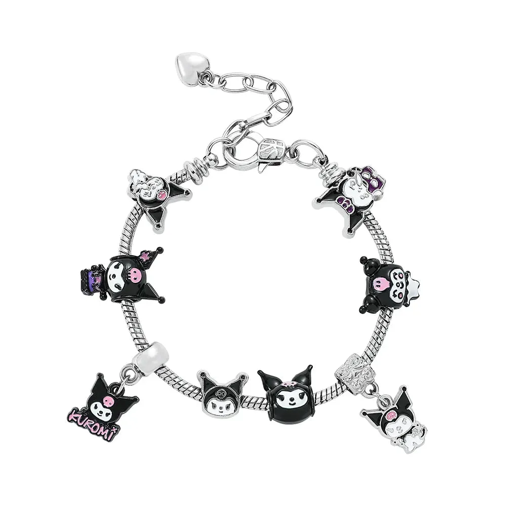 Kuromi Charms Bracelets (Sanrio Kuromi Charm Dangles)
