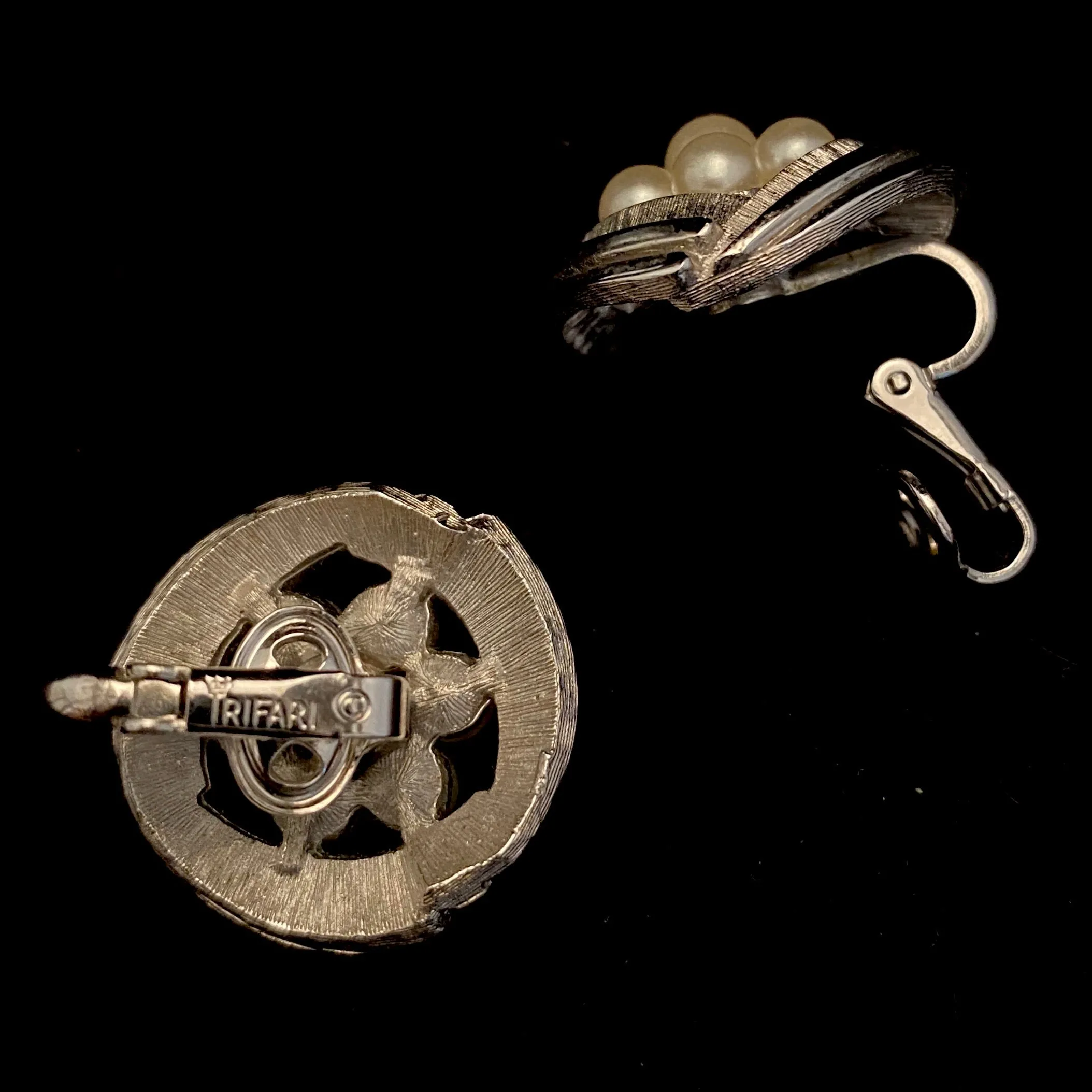 Late 50s/ Early 60s Crown Trifari Earrings