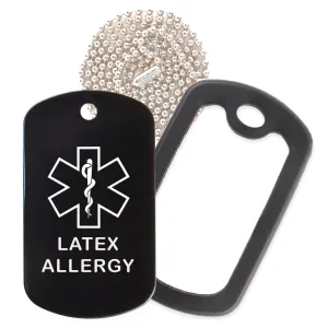 Latex Allergy Necklace