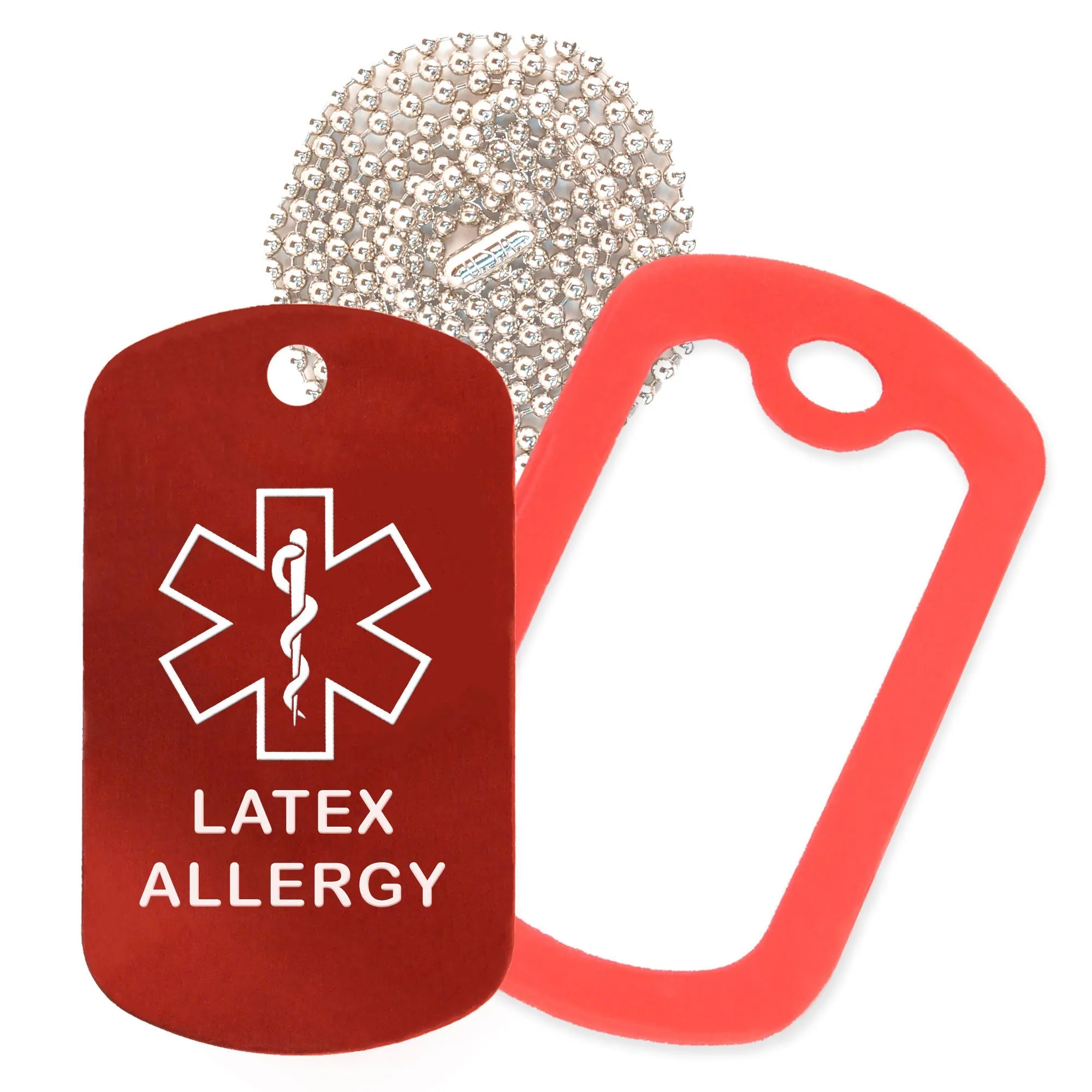 Latex Allergy Necklace