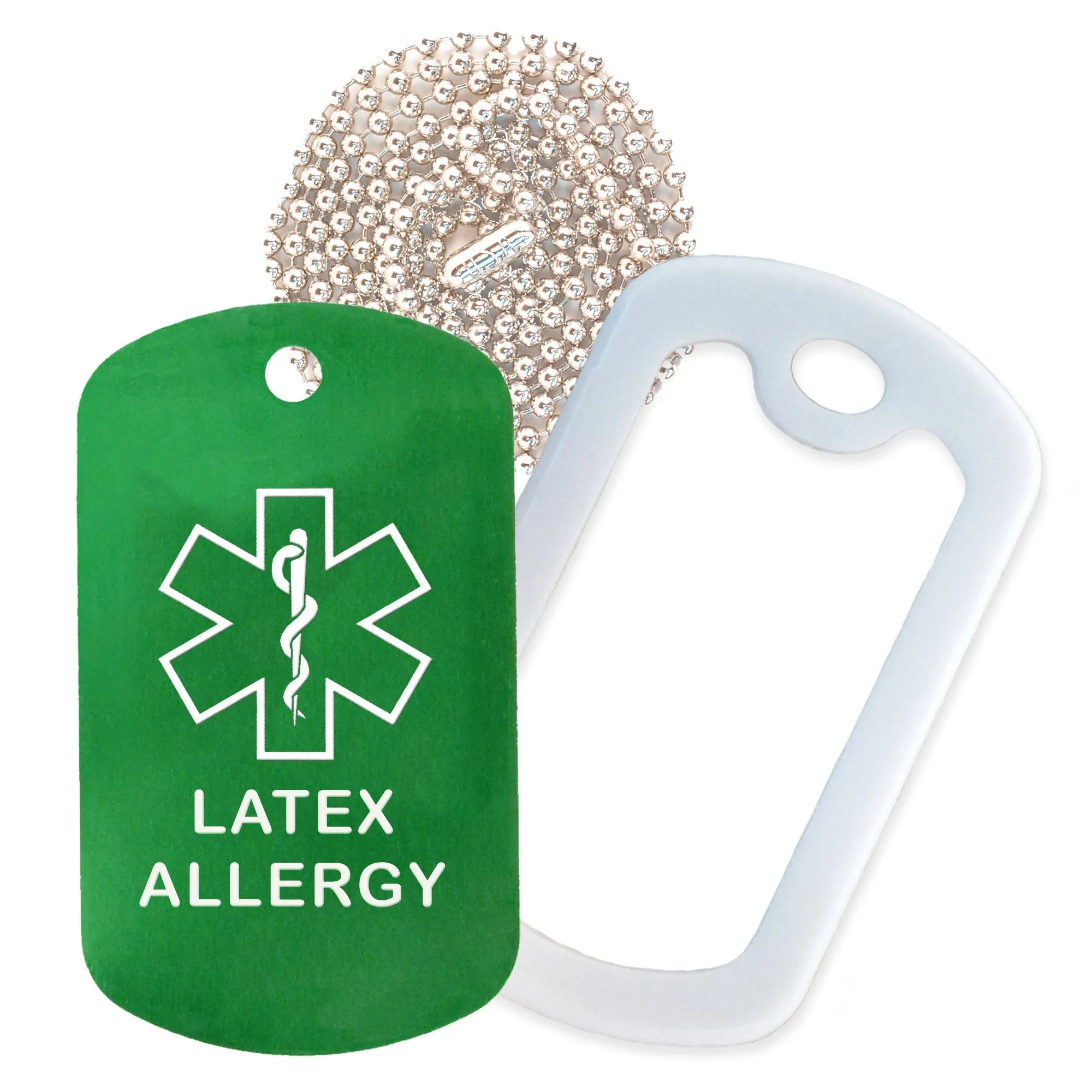 Latex Allergy Necklace