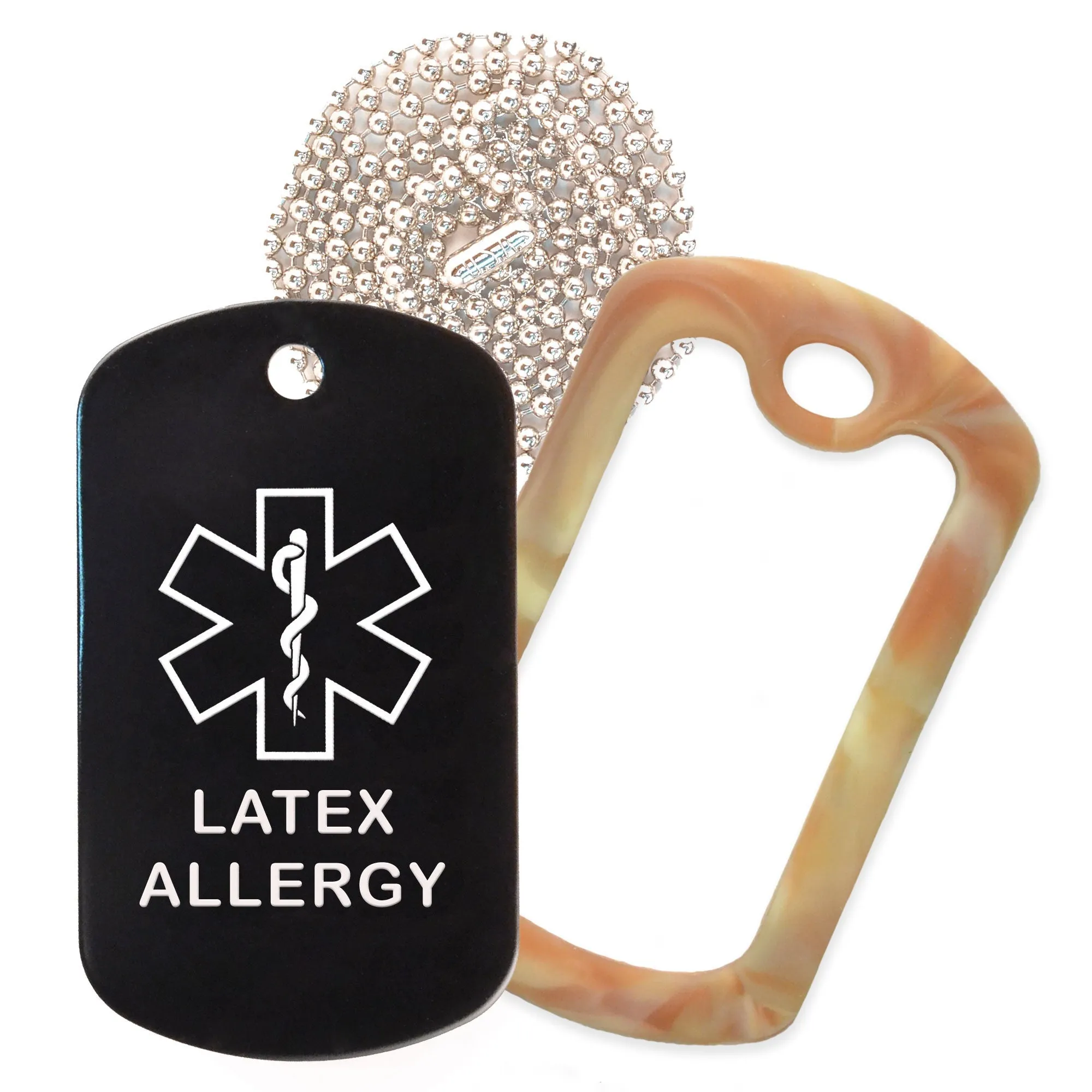 Latex Allergy Necklace