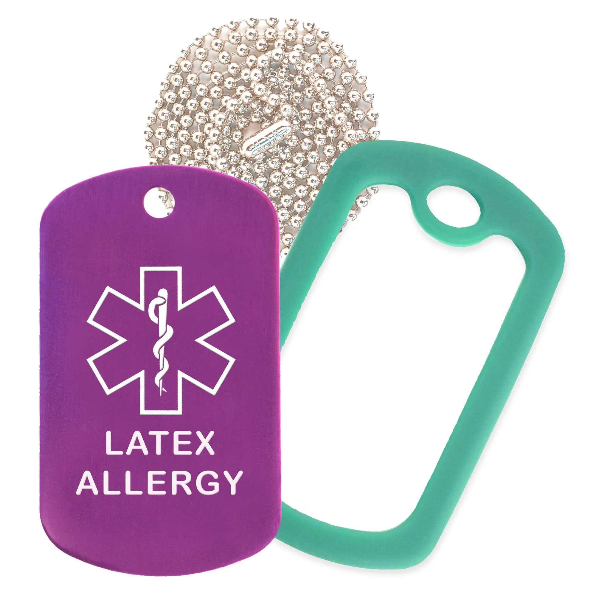 Latex Allergy Necklace