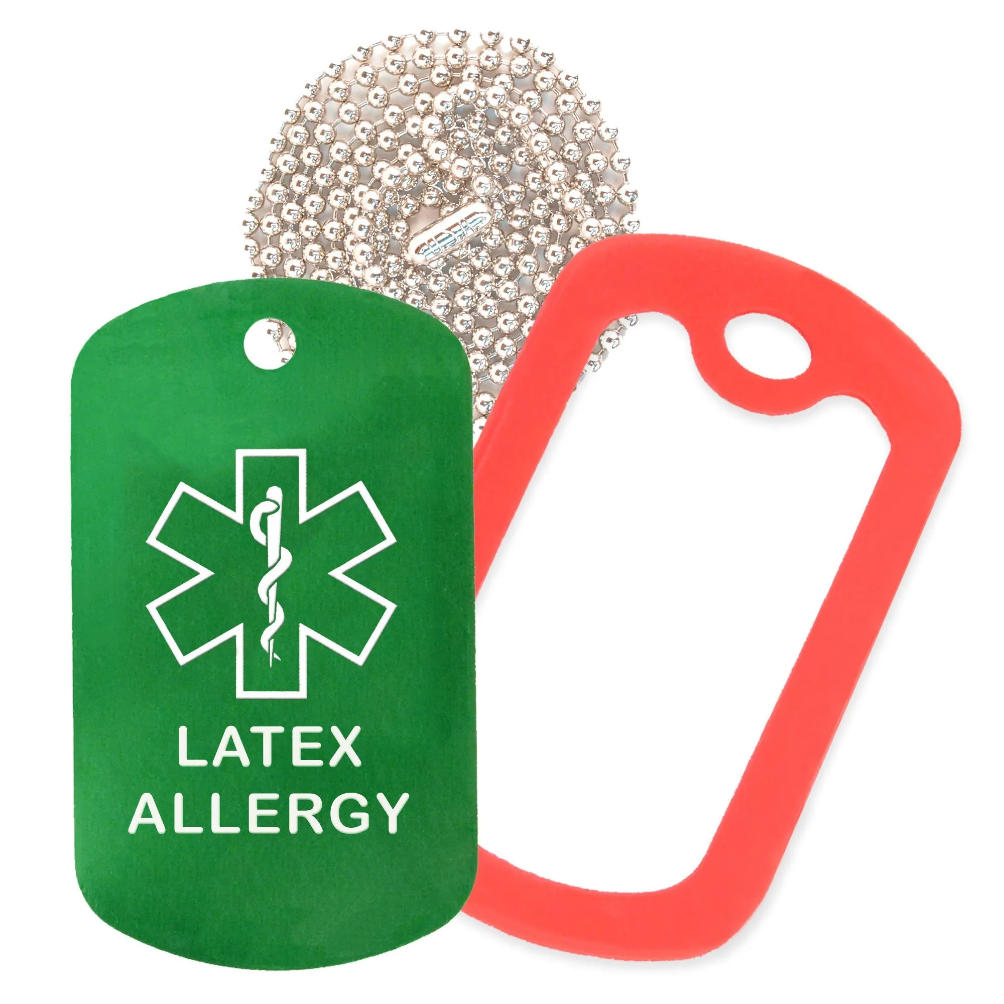 Latex Allergy Necklace