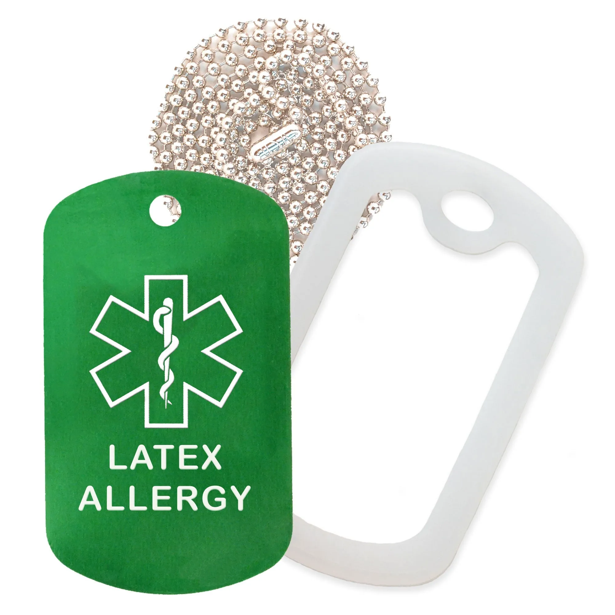 Latex Allergy Necklace