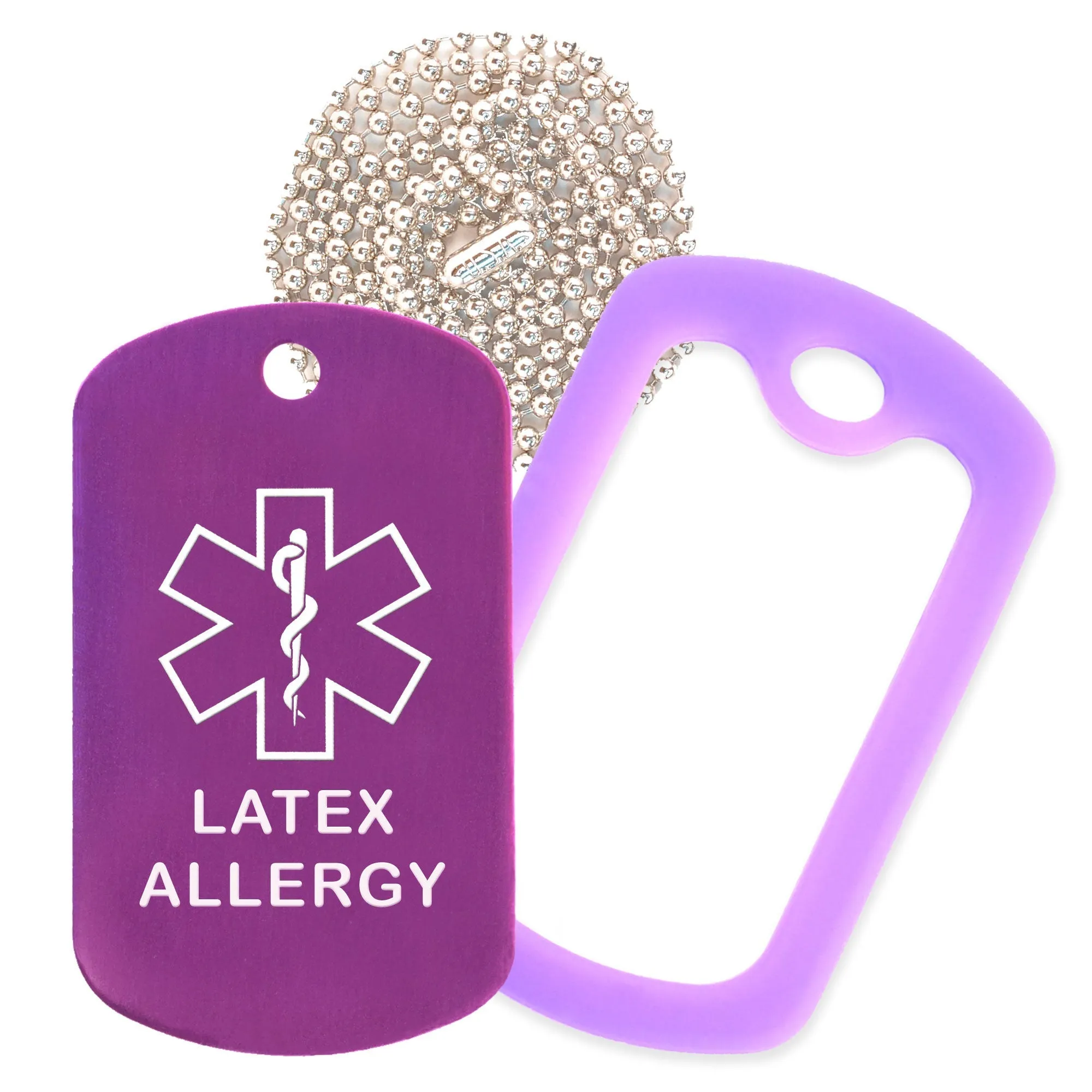Latex Allergy Necklace