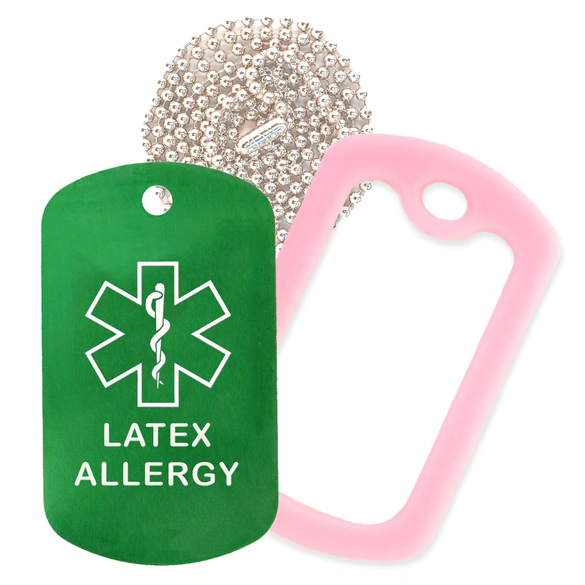 Latex Allergy Necklace
