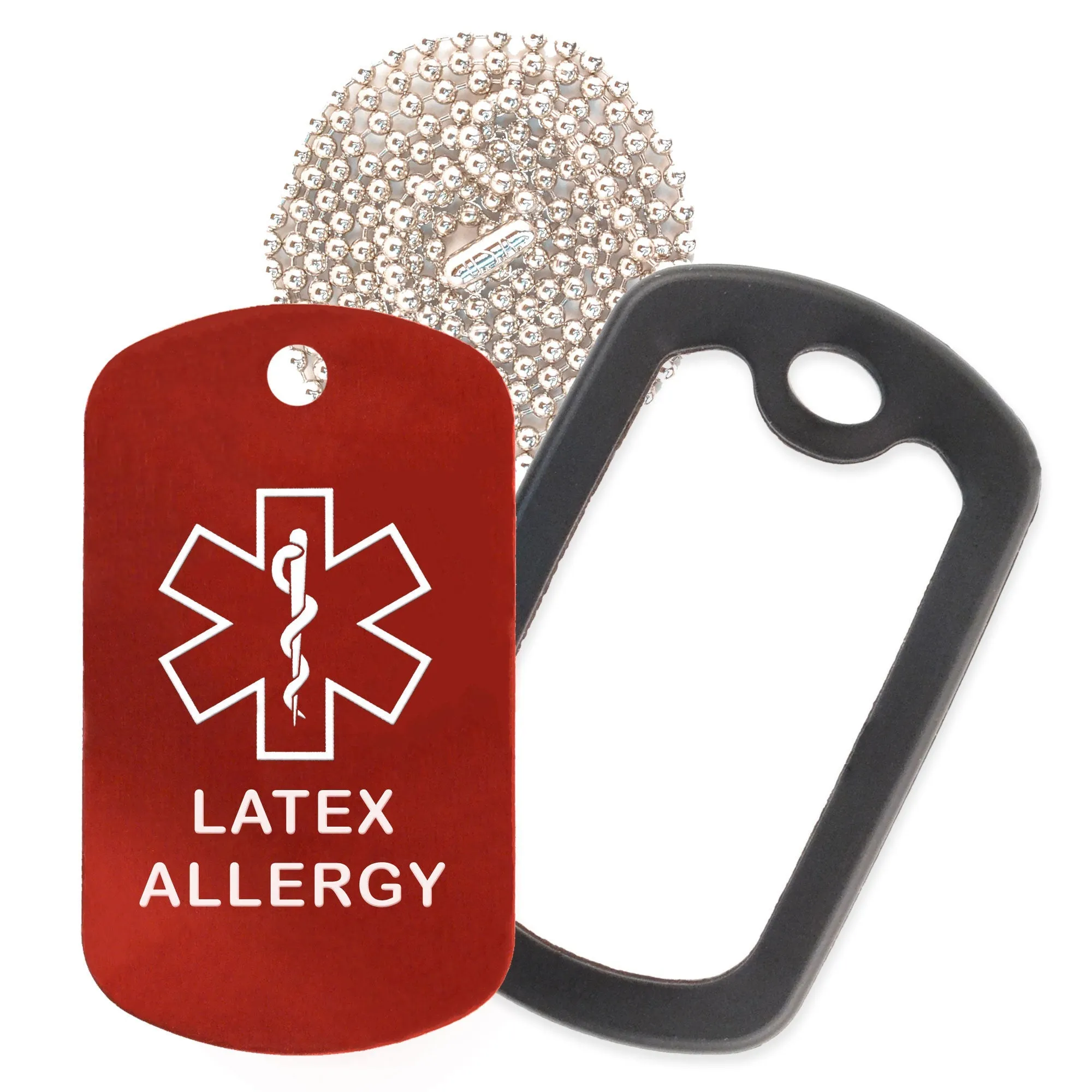 Latex Allergy Necklace