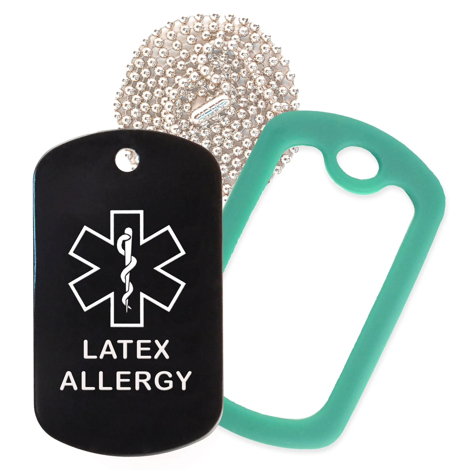 Latex Allergy Necklace