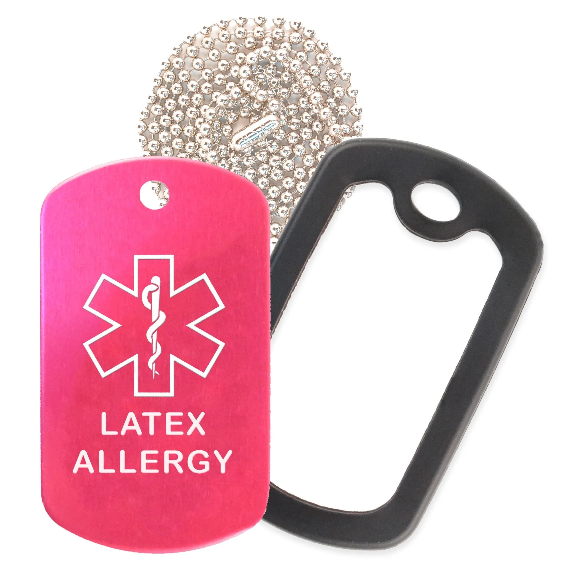 Latex Allergy Necklace