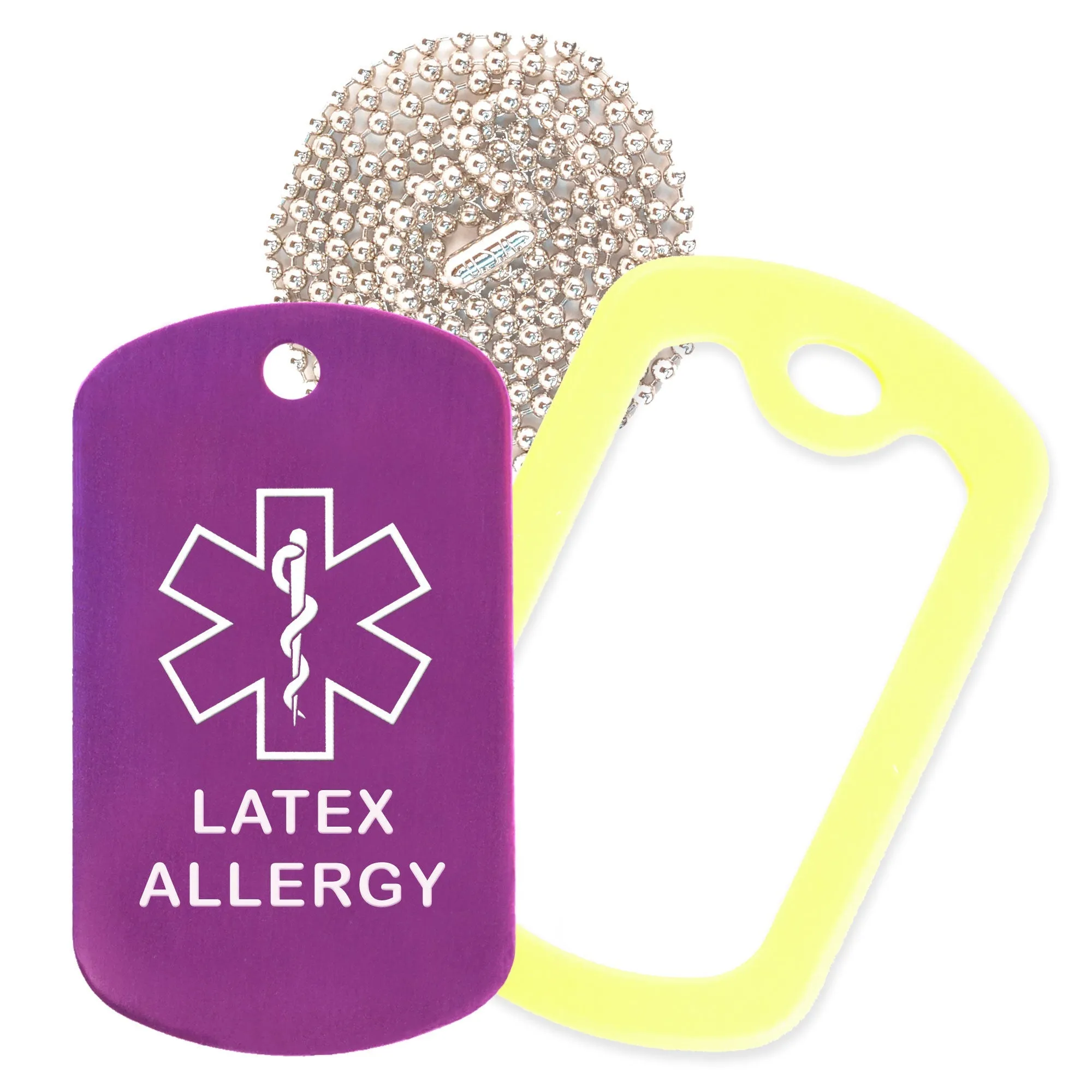 Latex Allergy Necklace