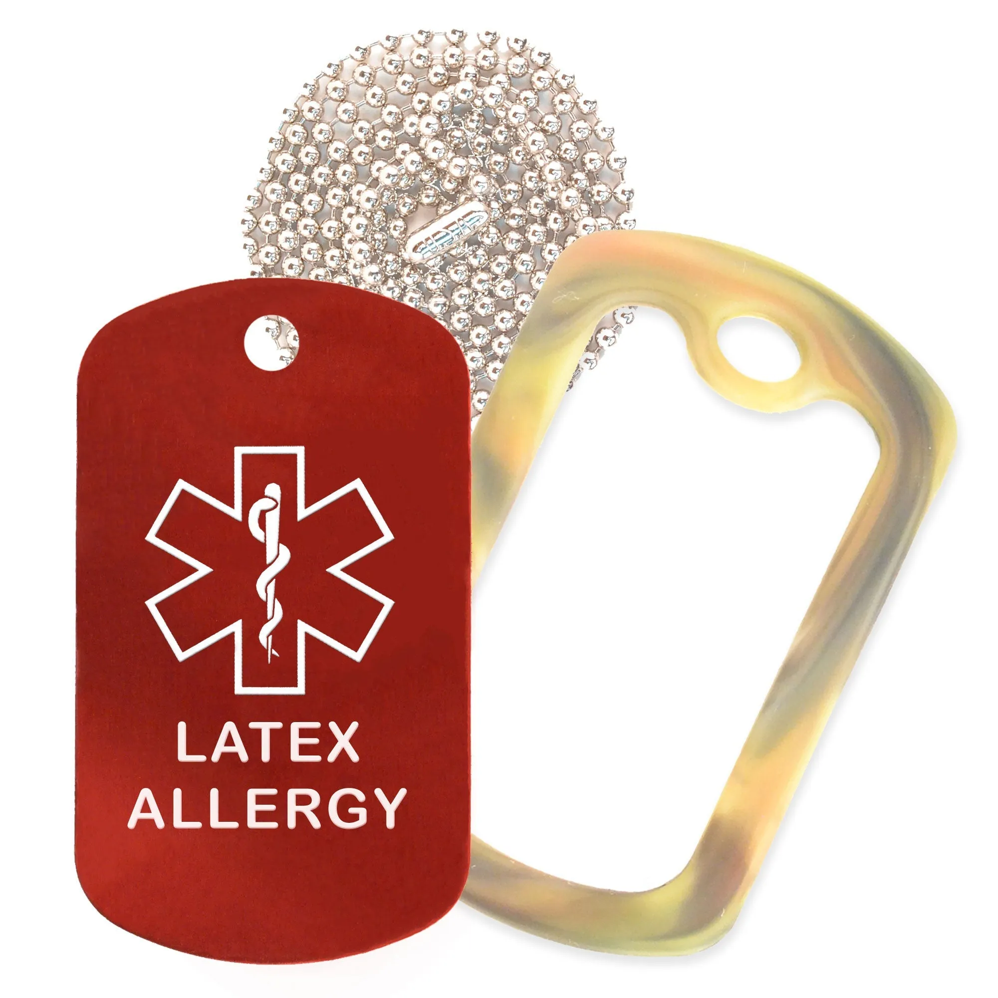 Latex Allergy Necklace