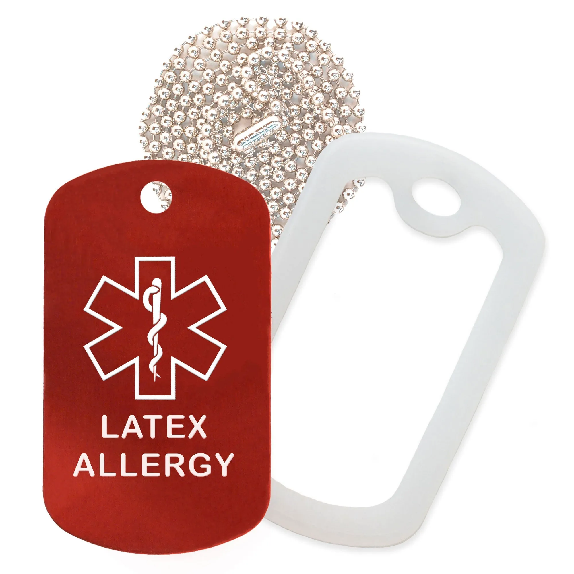 Latex Allergy Necklace