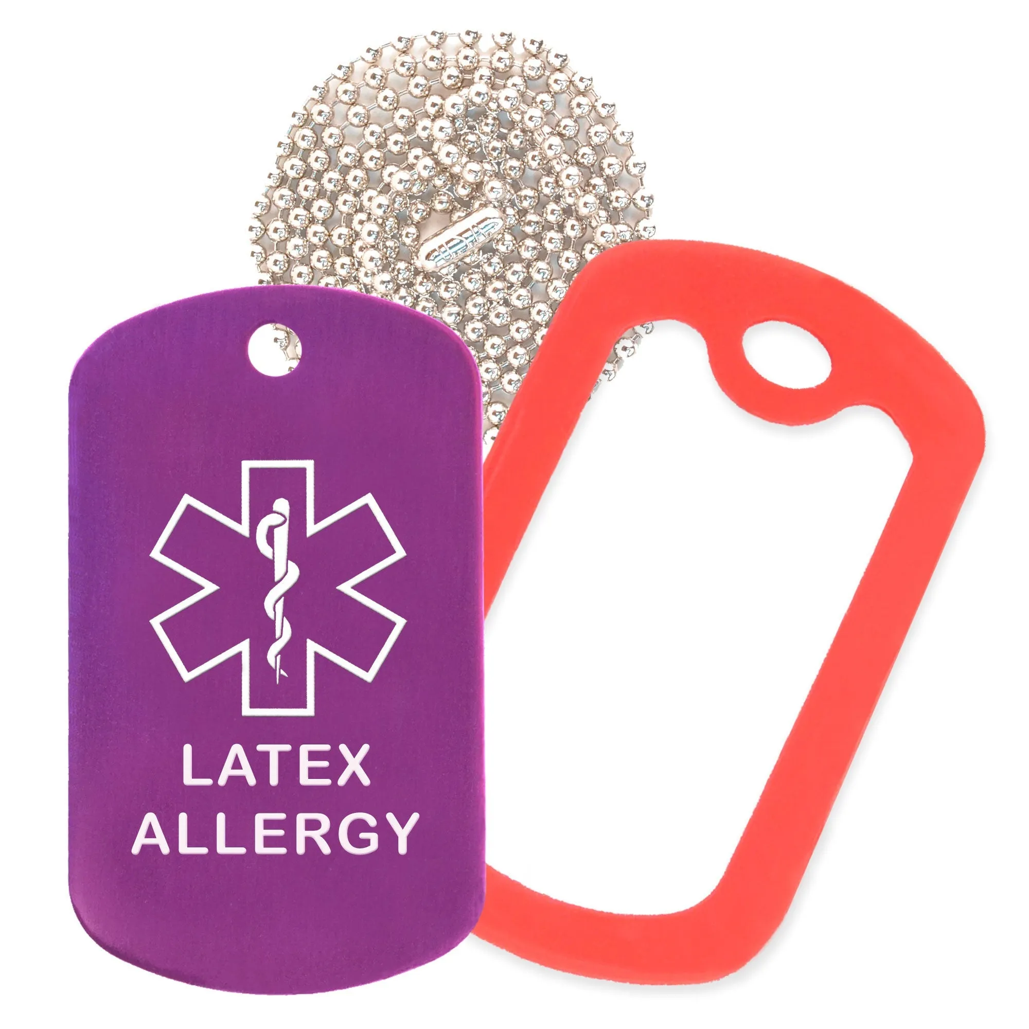 Latex Allergy Necklace